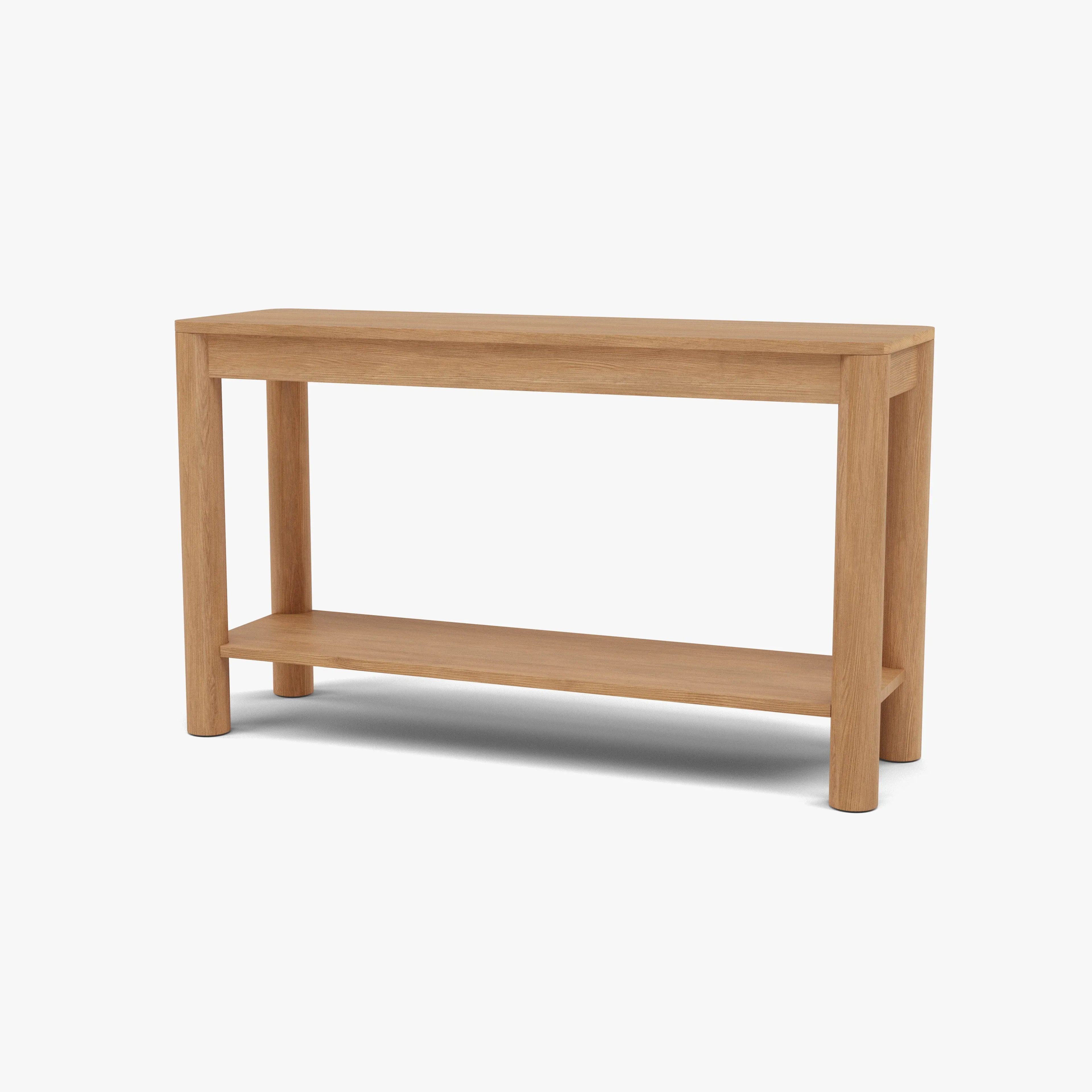 Olivia Console Table 51" x 16" Solid American Oak
