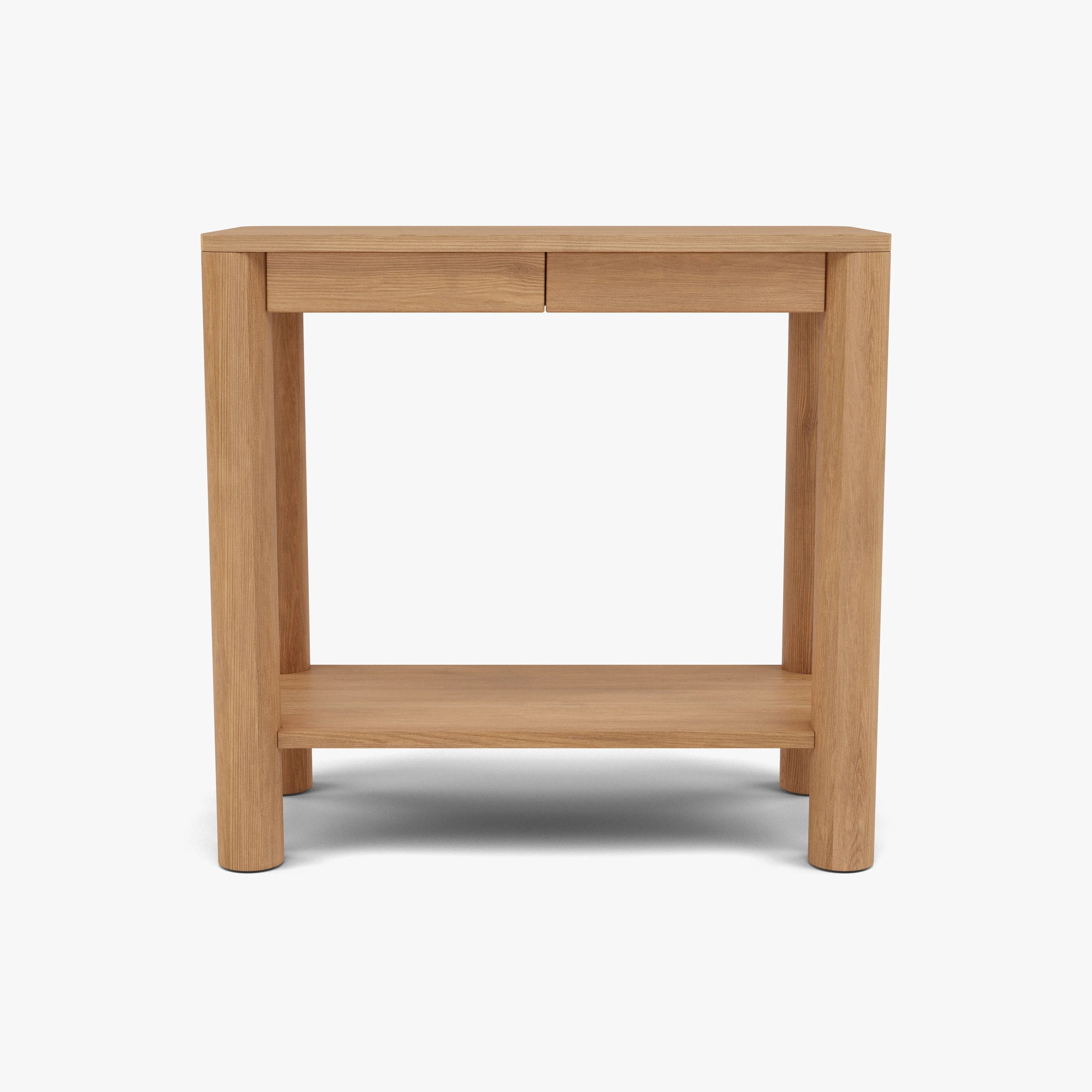 Olivia Console Table 32" x 16" Solid American Oak