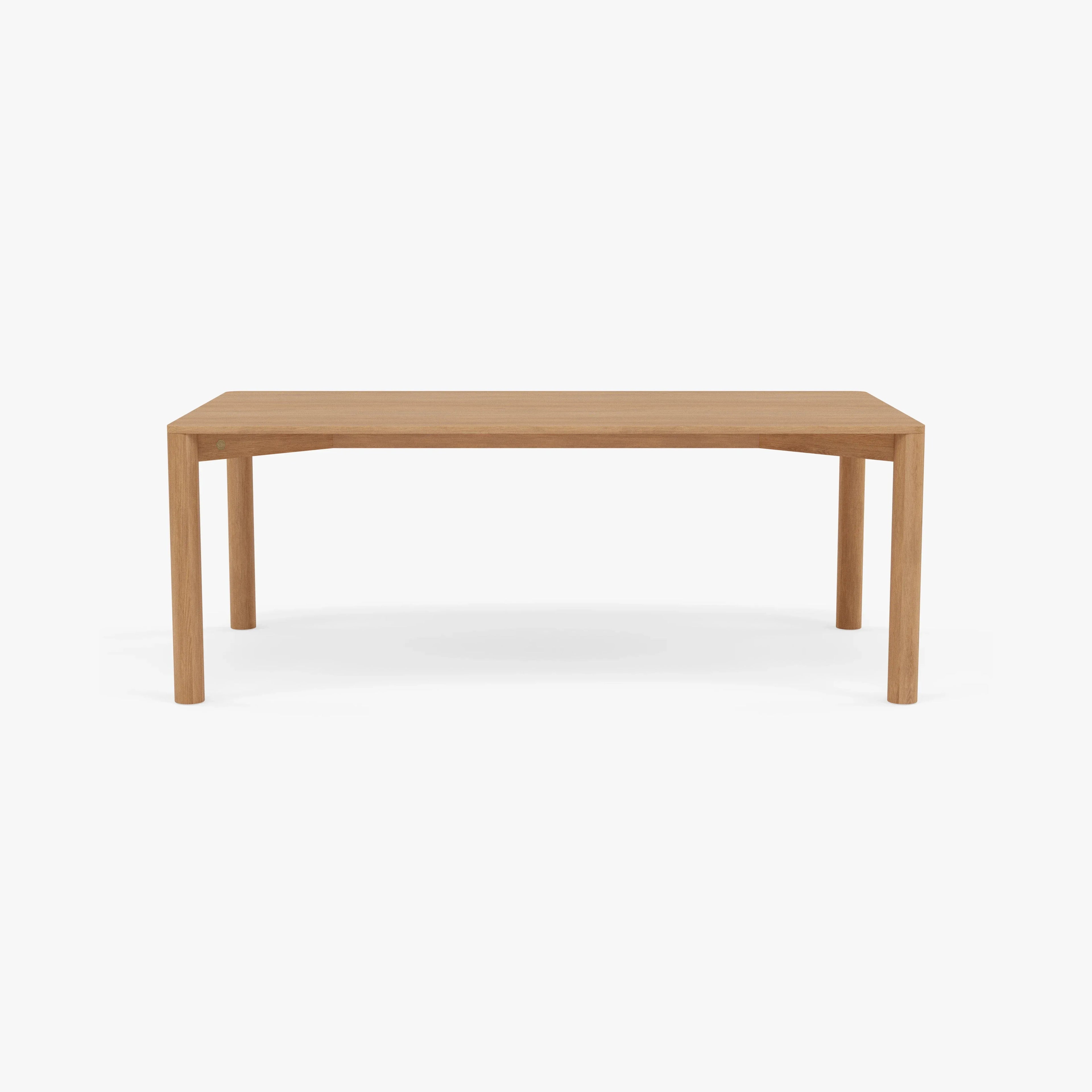 Olivia Dining Table 79" x 43" Solid American Oak