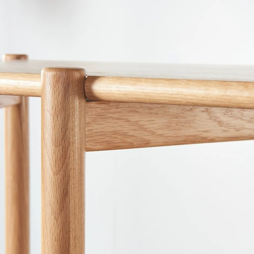 Olivia Modular Shelf Single 28" x 14" x 76" Solid American Oak