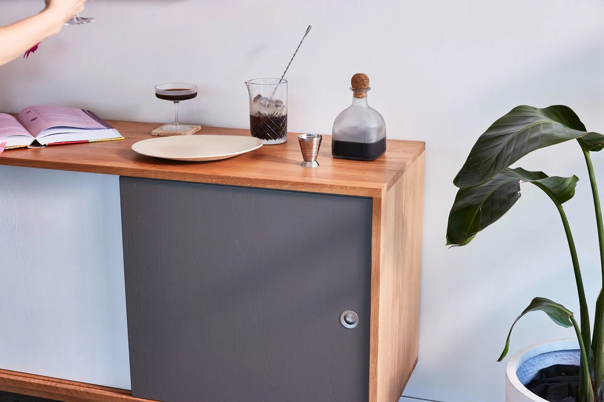 Svend Sideboard 71" x 18" Solid American Oak