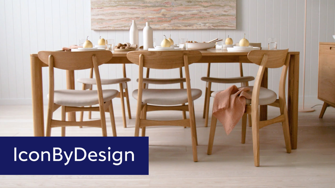 scandinavian oak dining chairs