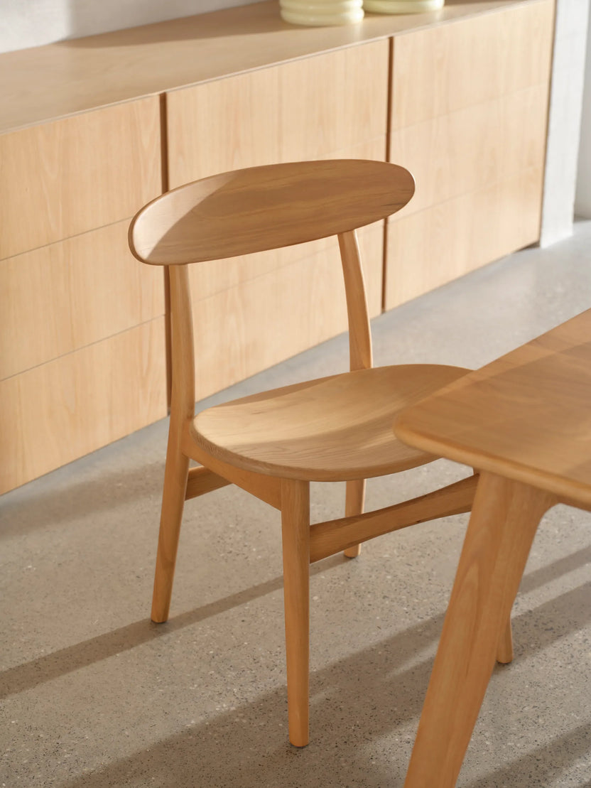 Solid Oak Dining Room Chairs