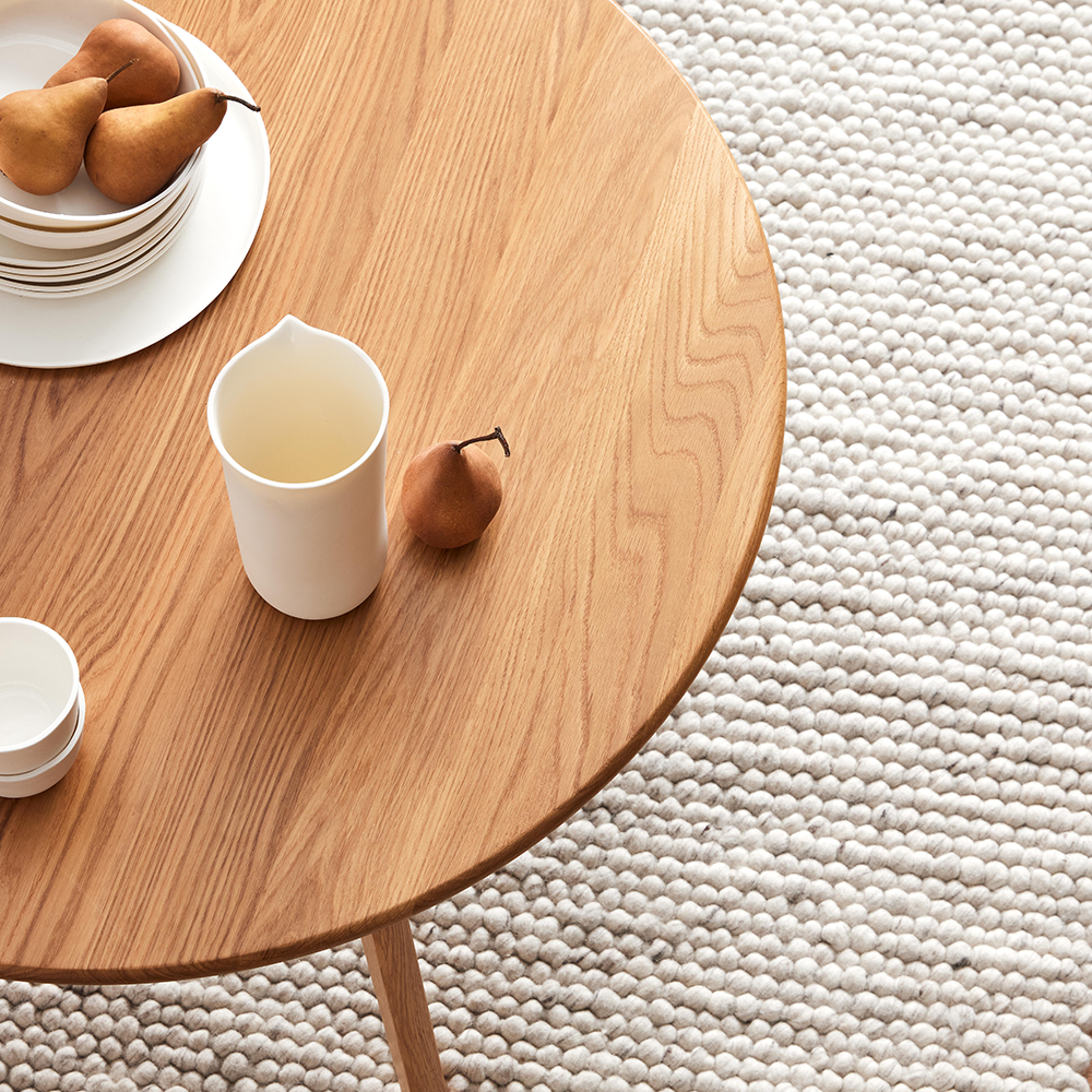 Layla Handwoven Loop Pile Wool Rug