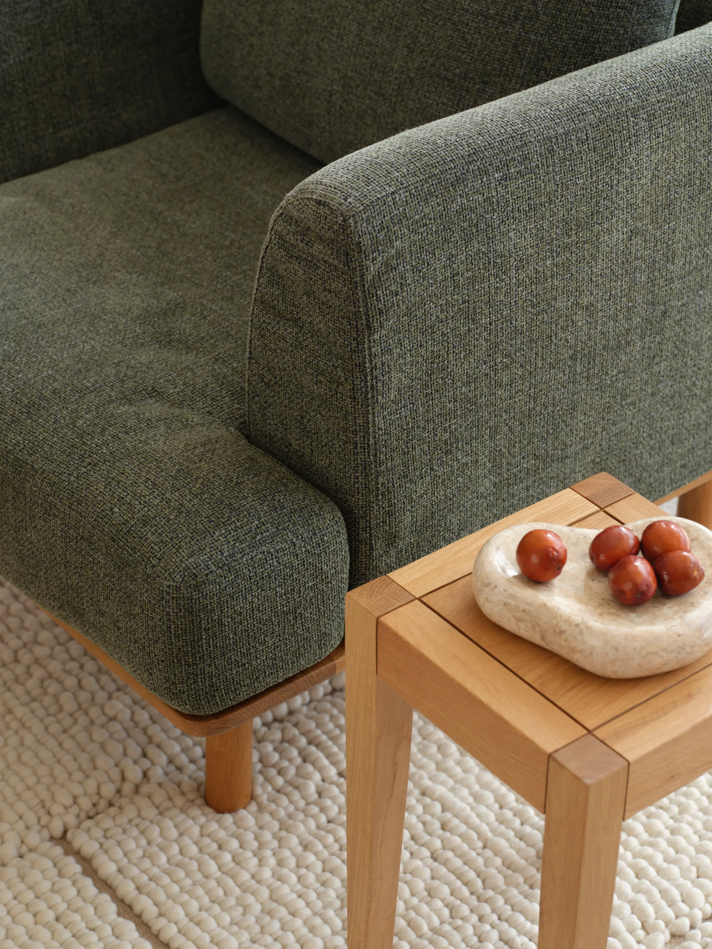 Anika Modular Sofa Solid American Oak