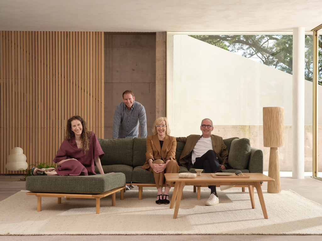 Anika Modular Sofa Solid American Oak