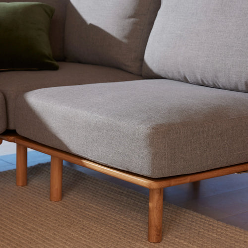 Anika Modular Sofa Solid American Oak
