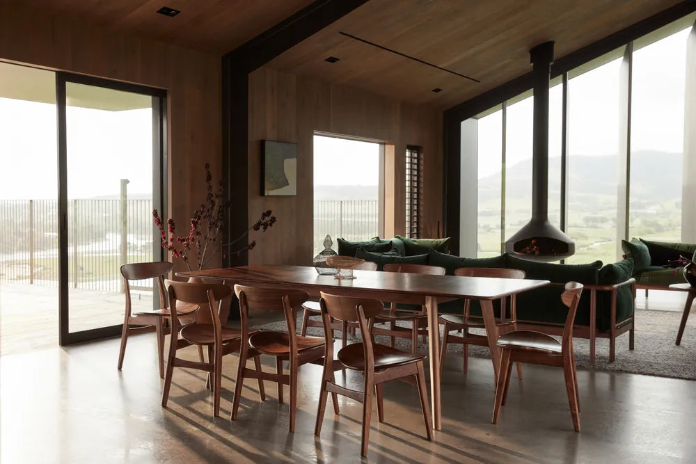 Magnus Dining Chair Solid Seat Solid American Walnut