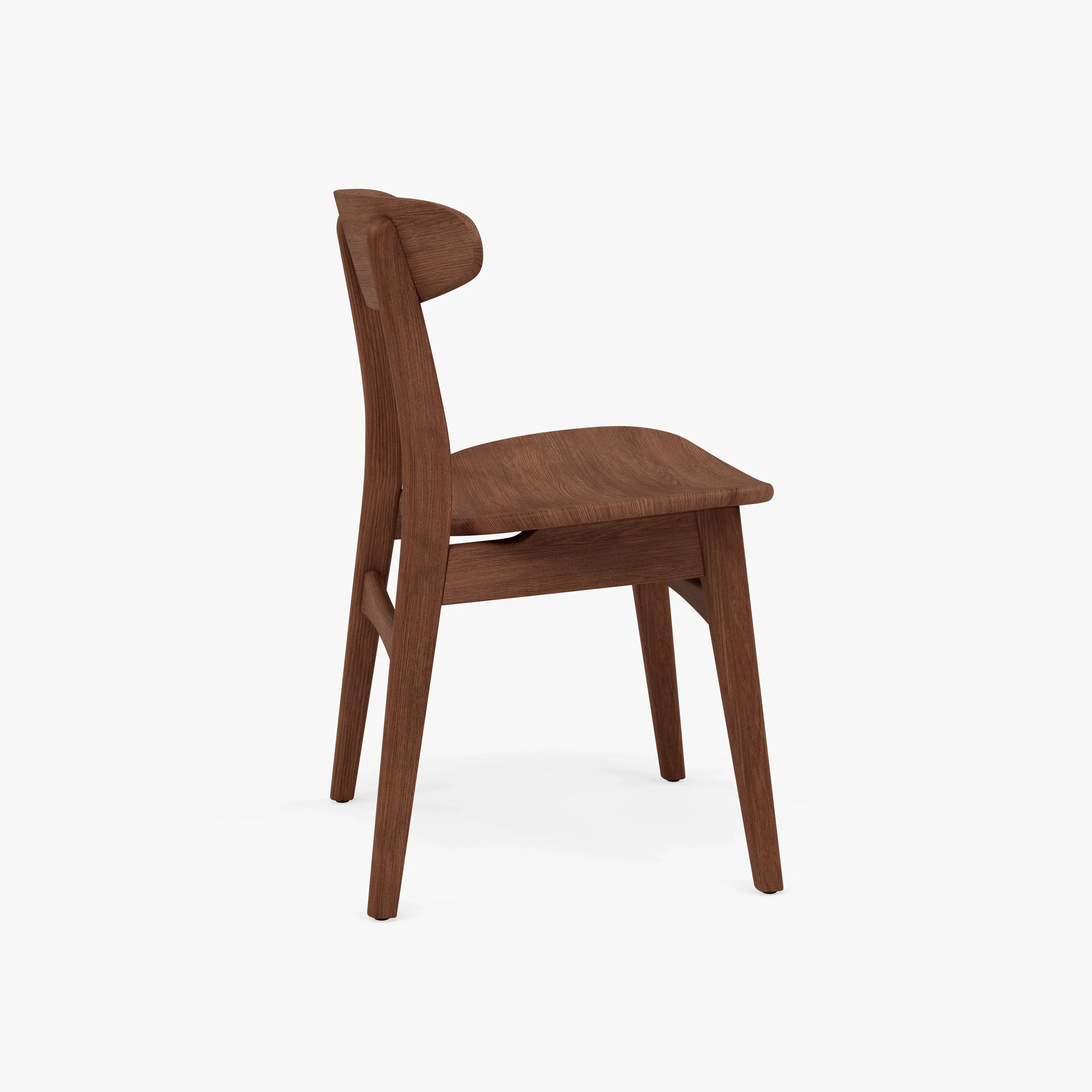 Magnus Dining Chair Solid Seat Solid American Walnut