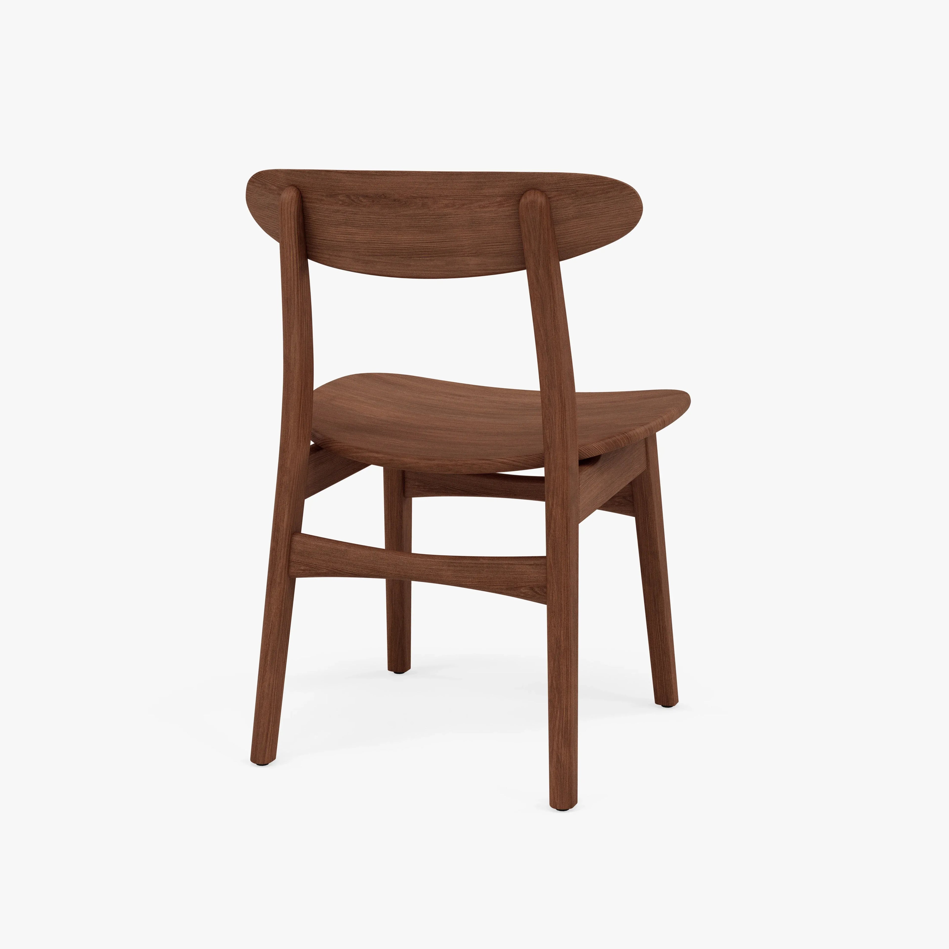 Magnus Dining Chair Solid Seat Solid American Walnut