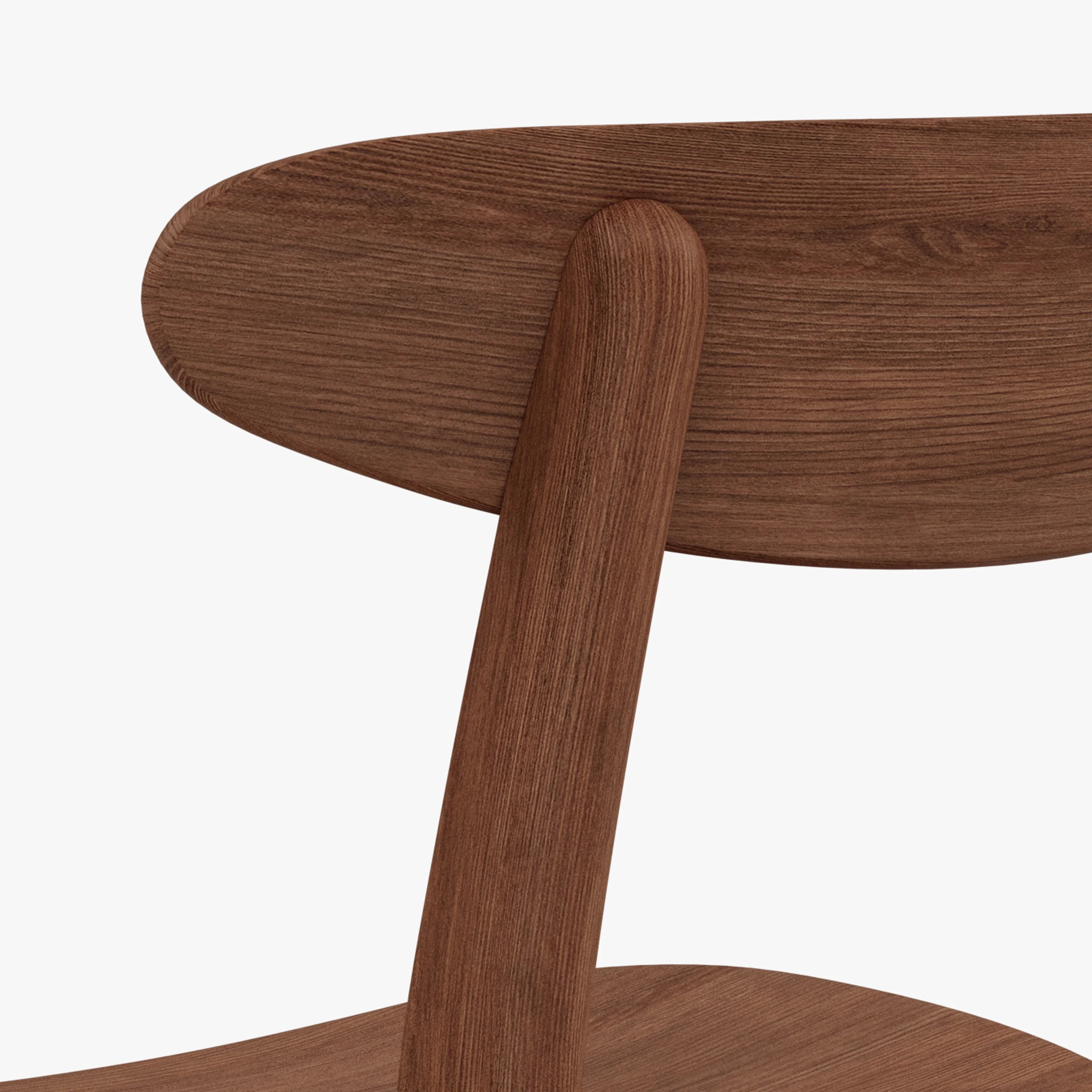 Magnus Dining Chair Solid Seat Solid American Walnut