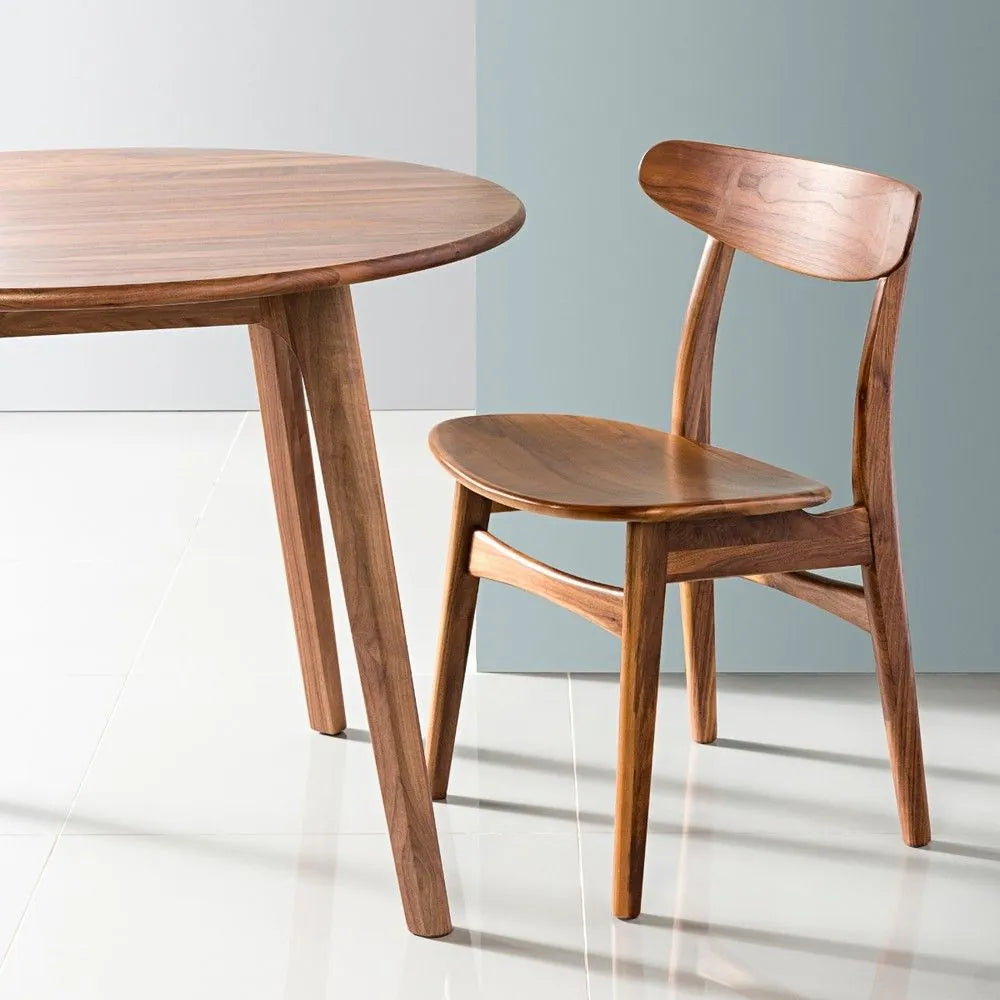Magnus Dining Chair Solid Seat Solid American Walnut