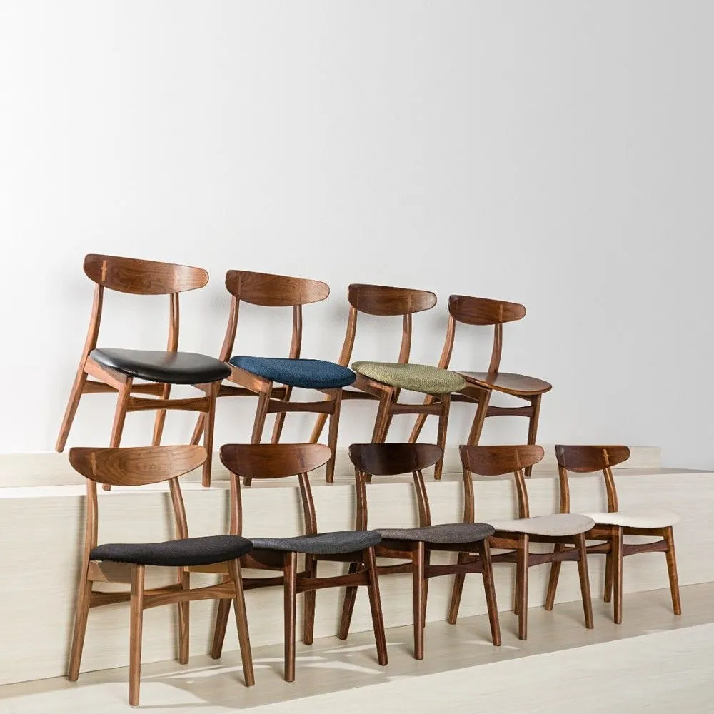 Magnus Dining Chair Solid Seat Solid American Walnut