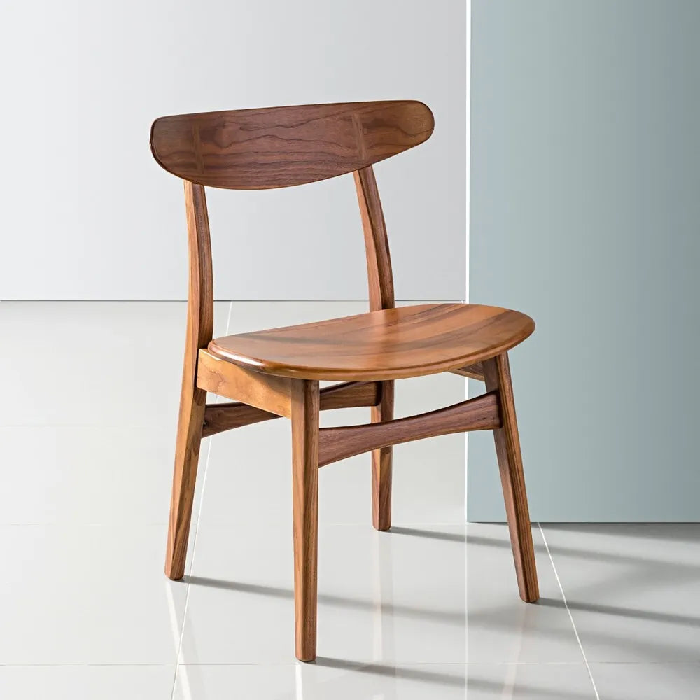 Magnus Dining Chair Solid Seat Solid American Walnut