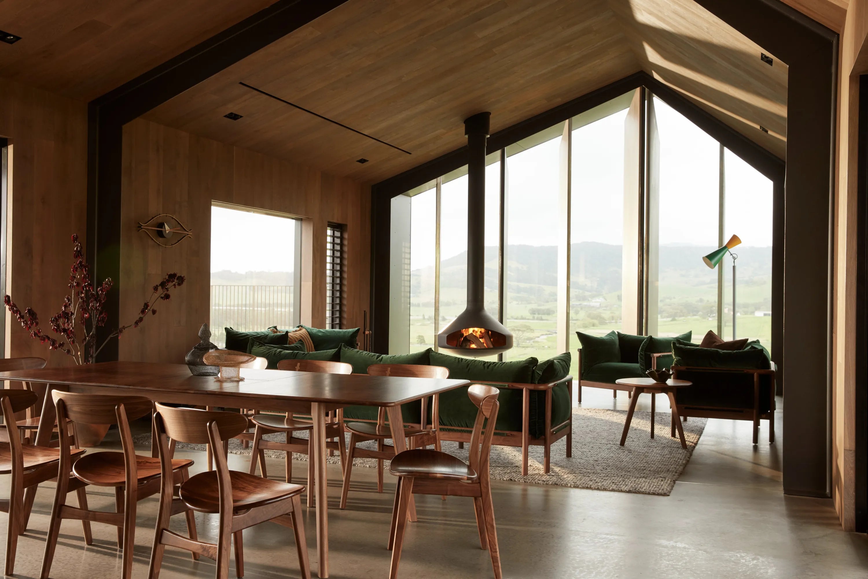 Magnus Dining Chair Solid Seat Solid American Walnut
