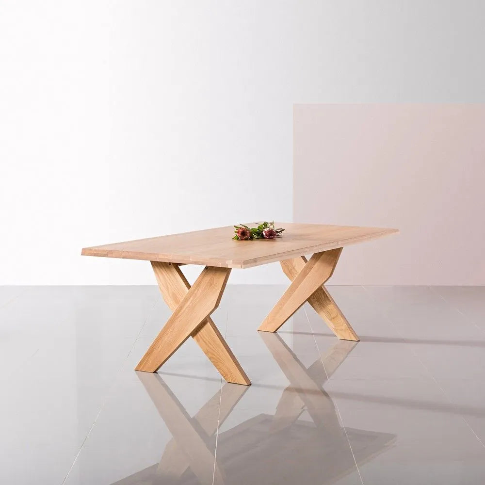 Axel Dining Table 79" x 43" Solid American Oak