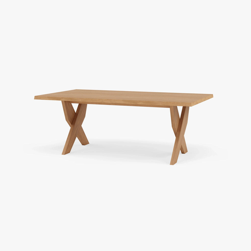 Axel Dining Table 79" x 43" Solid American Oak