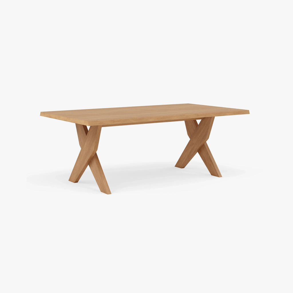 Axel Dining Table 79" x 43" Solid American Oak
