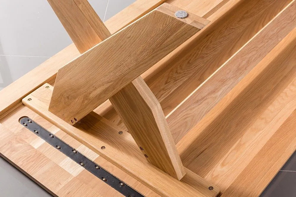 Axel Dining Table 79" x 43" Solid American Oak