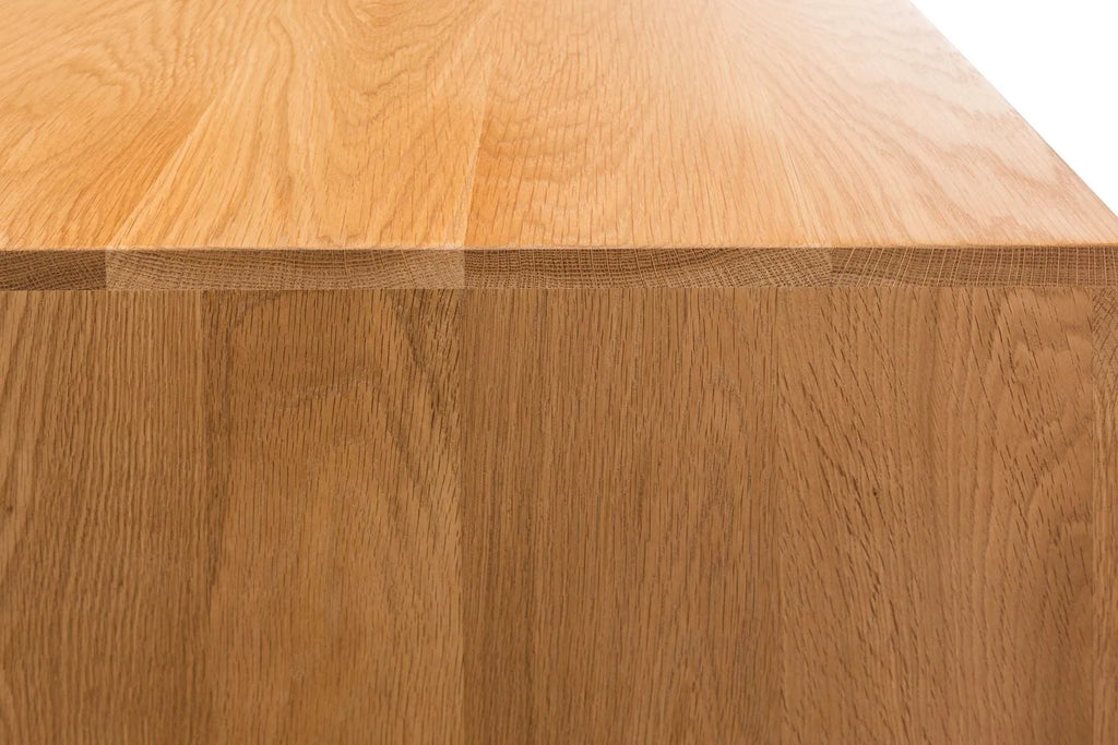 Bastian TV and Media Console 71" x 18" Solid American Oak