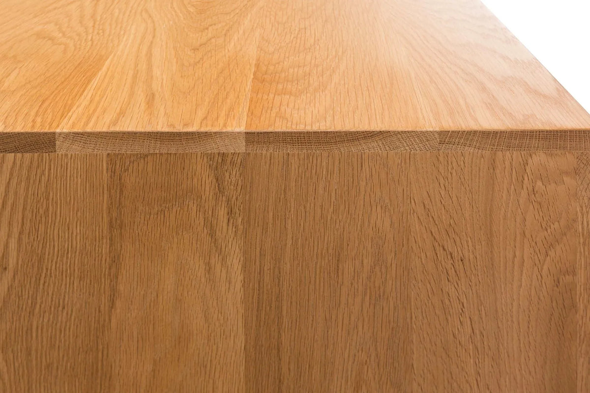 Bastian TV and Media Console 71" x 18" Solid American Oak