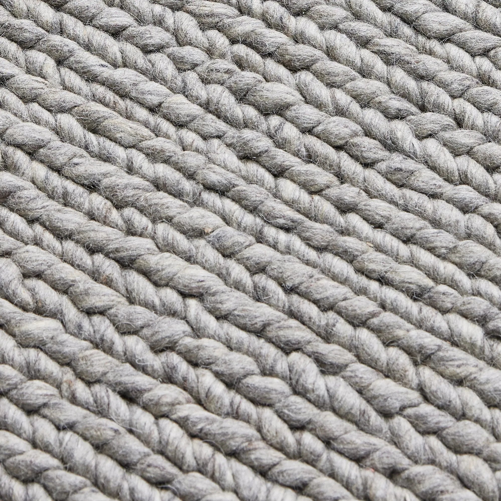 Bodie NZ Wool Rug Frost Gray