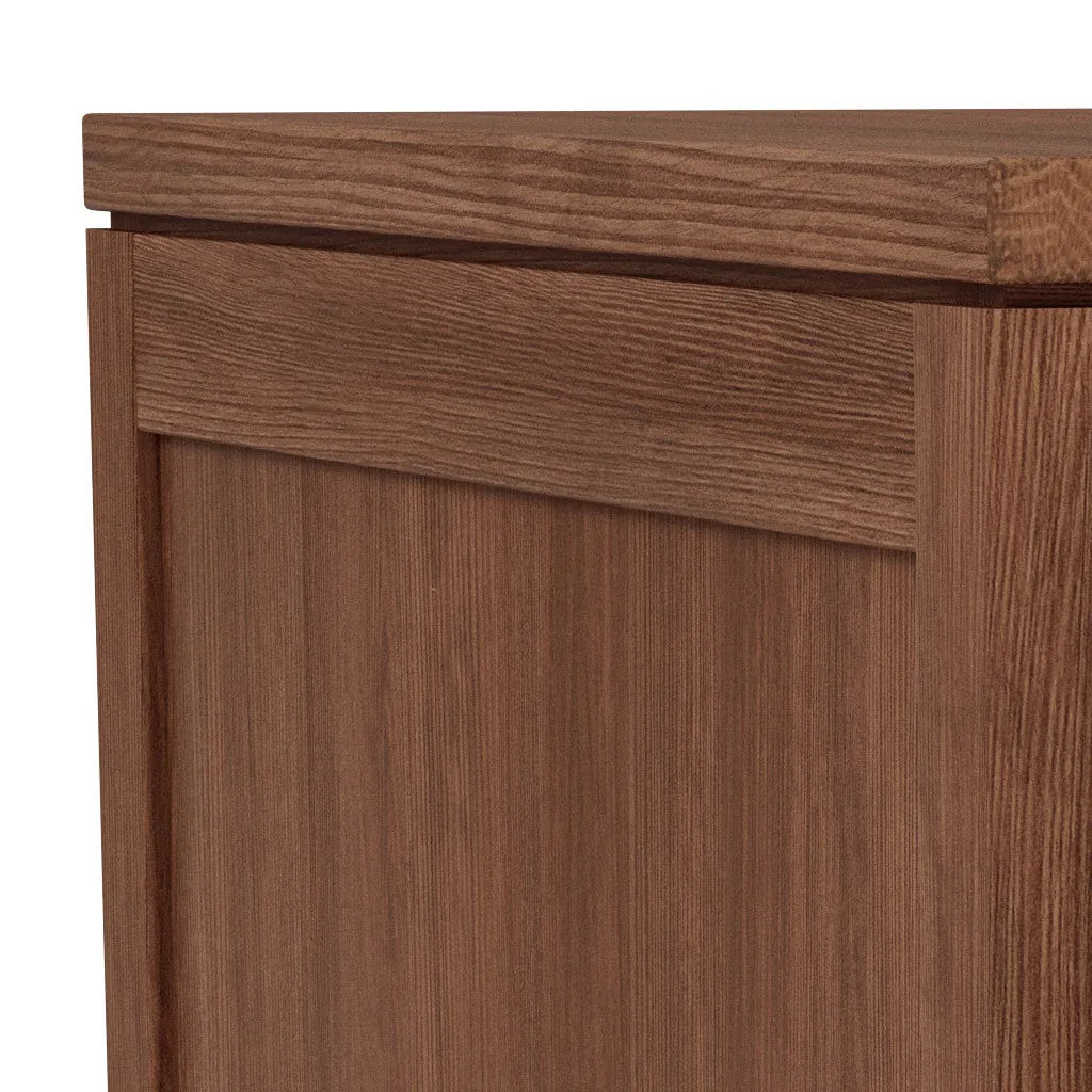 Bruno Nightstand XL 1 Drawer 24" x 19" Solid American Walnut