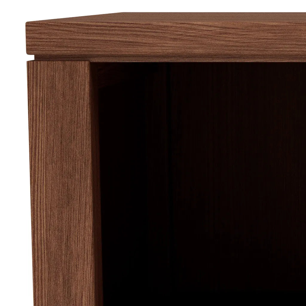 Bruno Nightstand XL 1 Drawer 24" x 19" Solid American Walnut