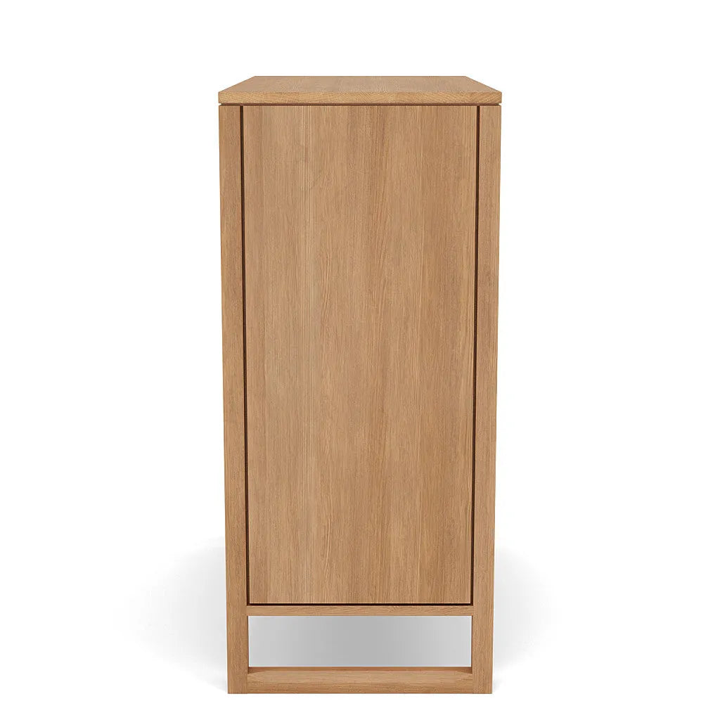 Bruno Dresser 5 Drawers 43" x 21" Solid American Oak