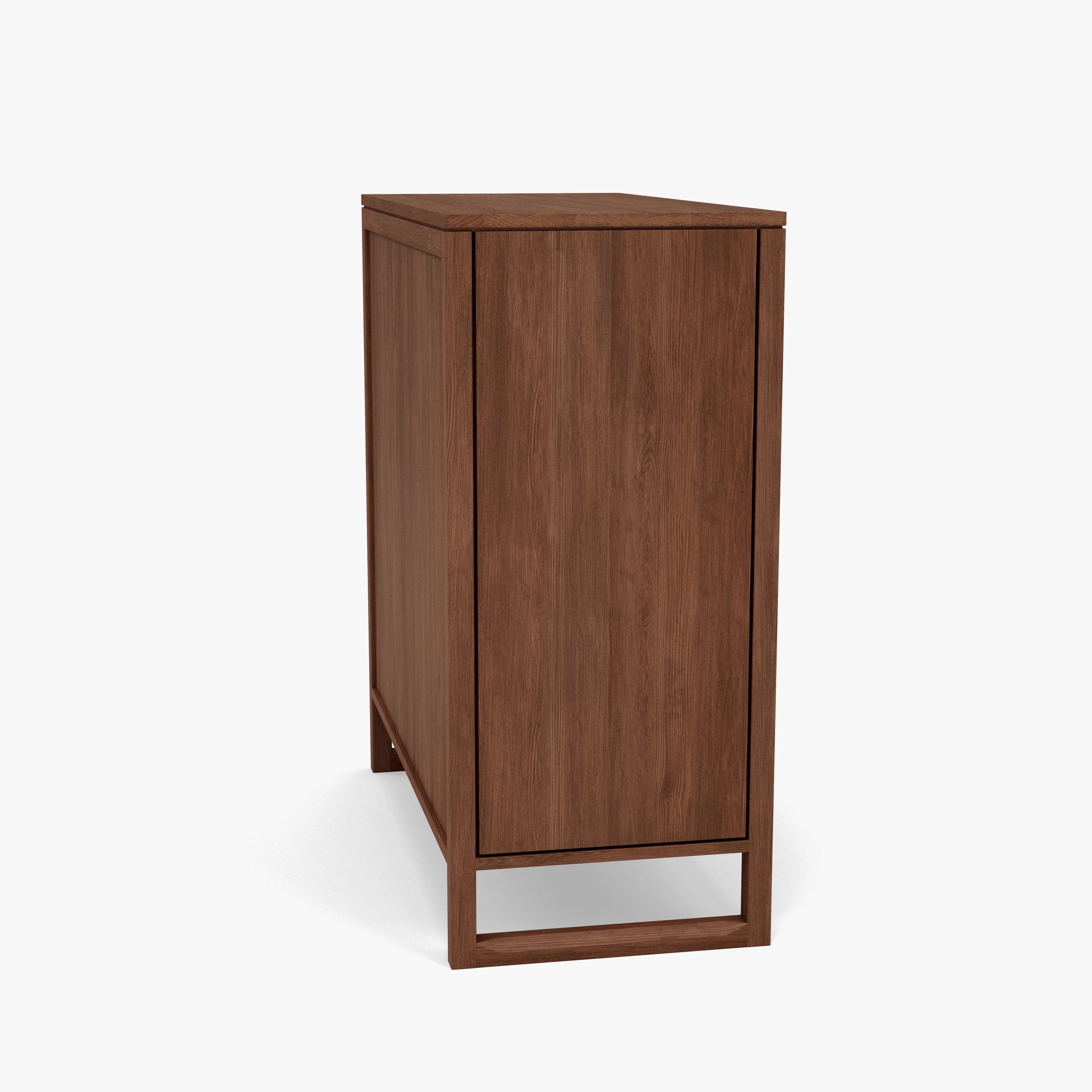 Bruno Dresser 5 Drawers 43" x 21" Solid American Walnut