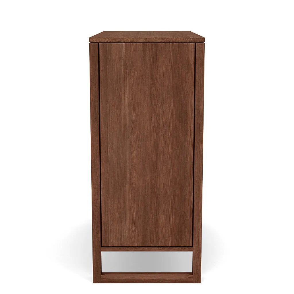 Bruno Dresser 5 Drawers 43" x 21" Solid American Walnut
