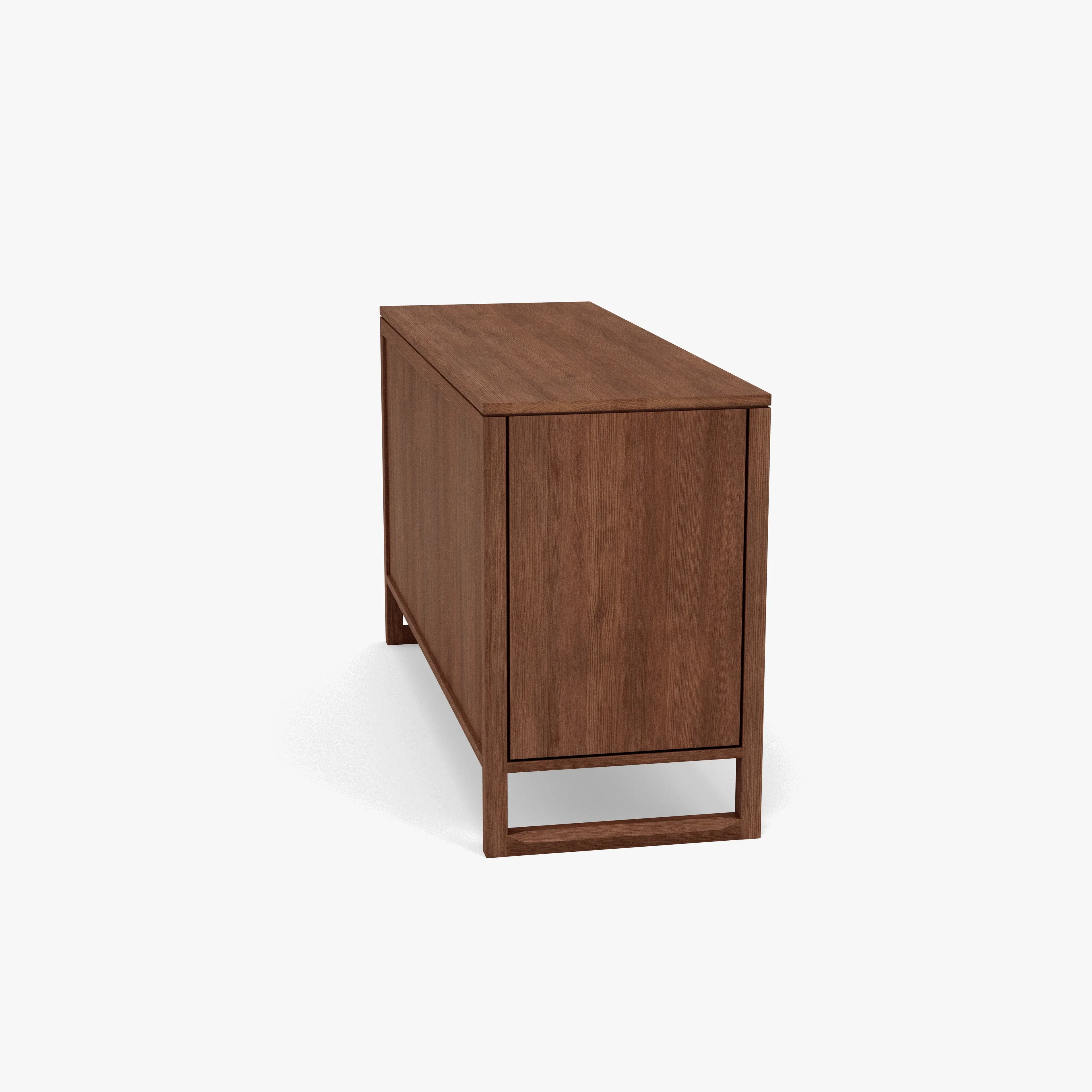 Bruno Dresser 6 Drawers 59" x 21" Solid American Walnut
