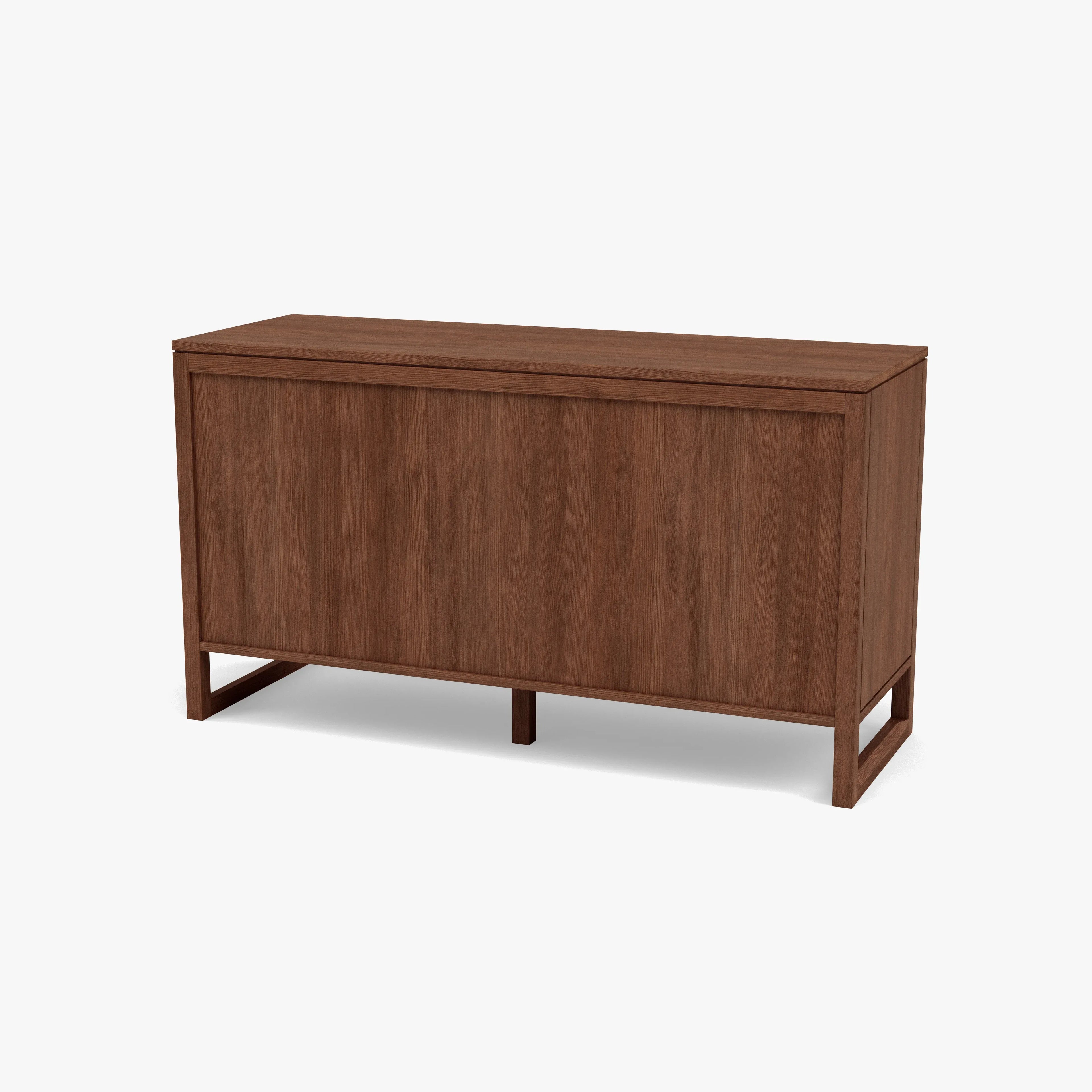 Bruno Dresser 6 Drawers 59" x 21" Solid American Walnut