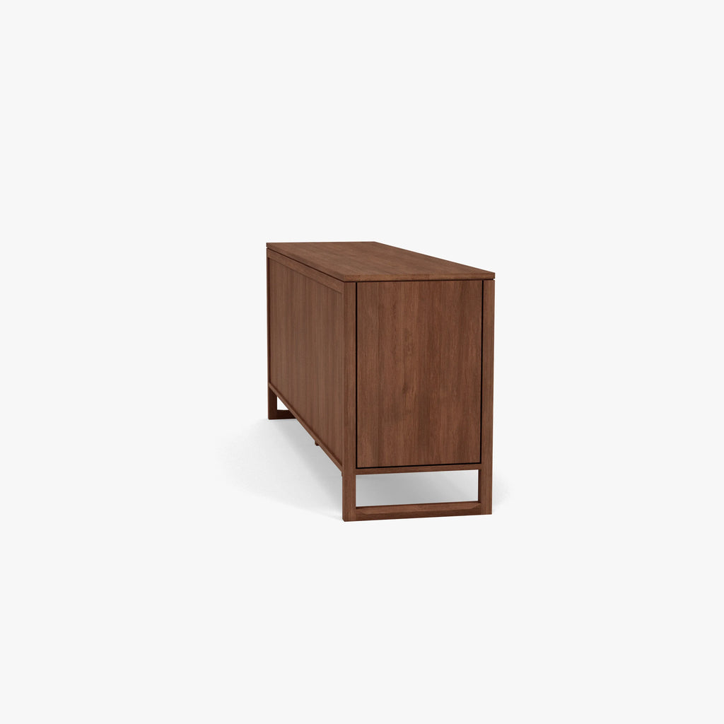 Bruno Dresser 9 Drawers 79" x 21" Solid American Walnut