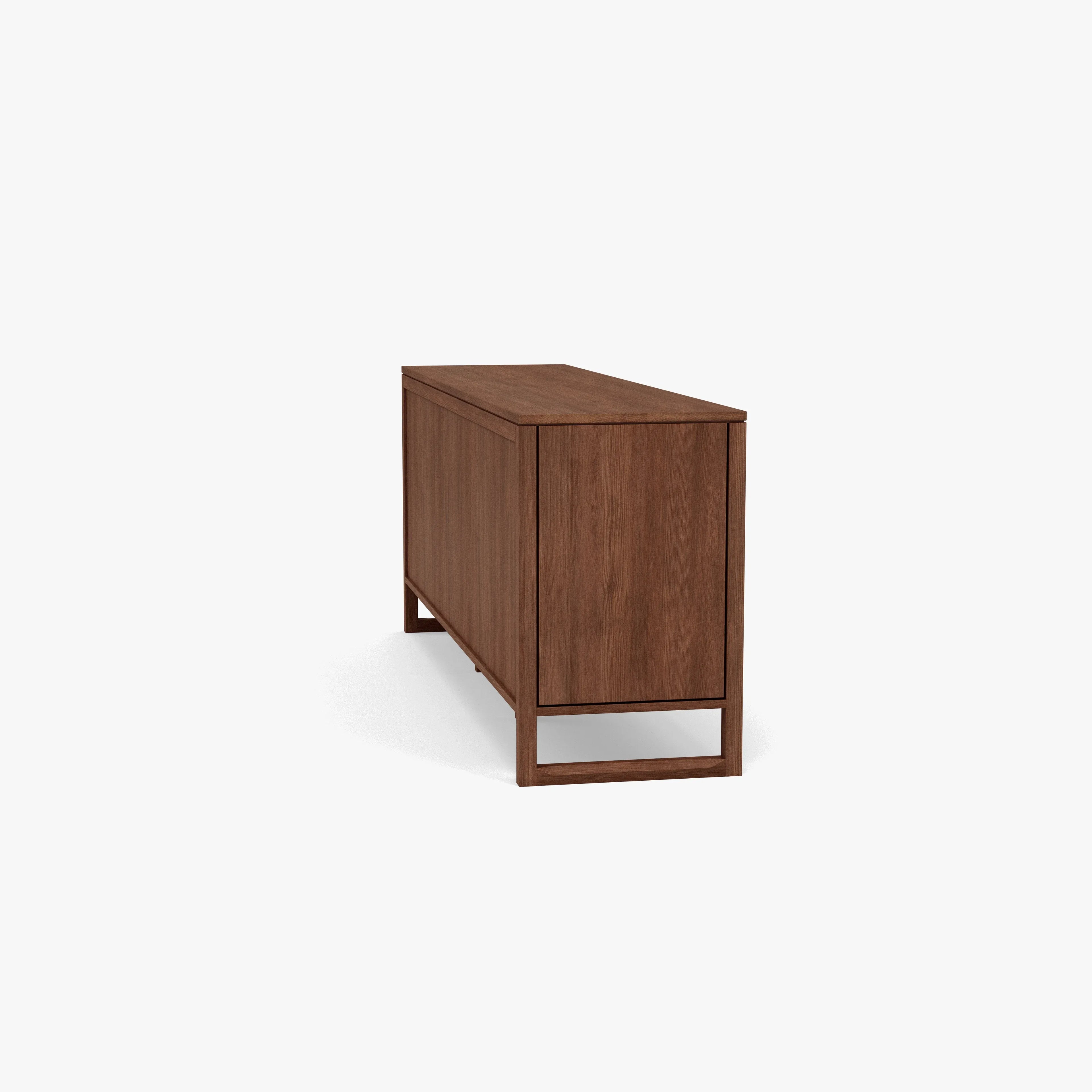 Bruno Dresser 9 Drawers 79" x 21" Solid American Walnut