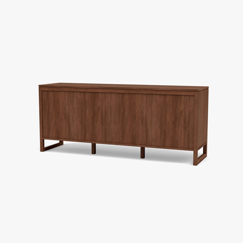 Bruno Dresser 9 Drawers 79" x 21" Solid American Walnut