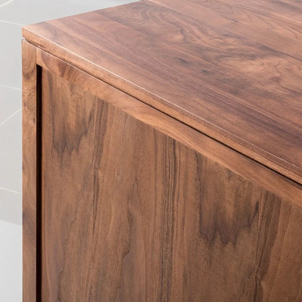 Bruno Dresser 9 Drawers 79" x 21" Solid American Walnut