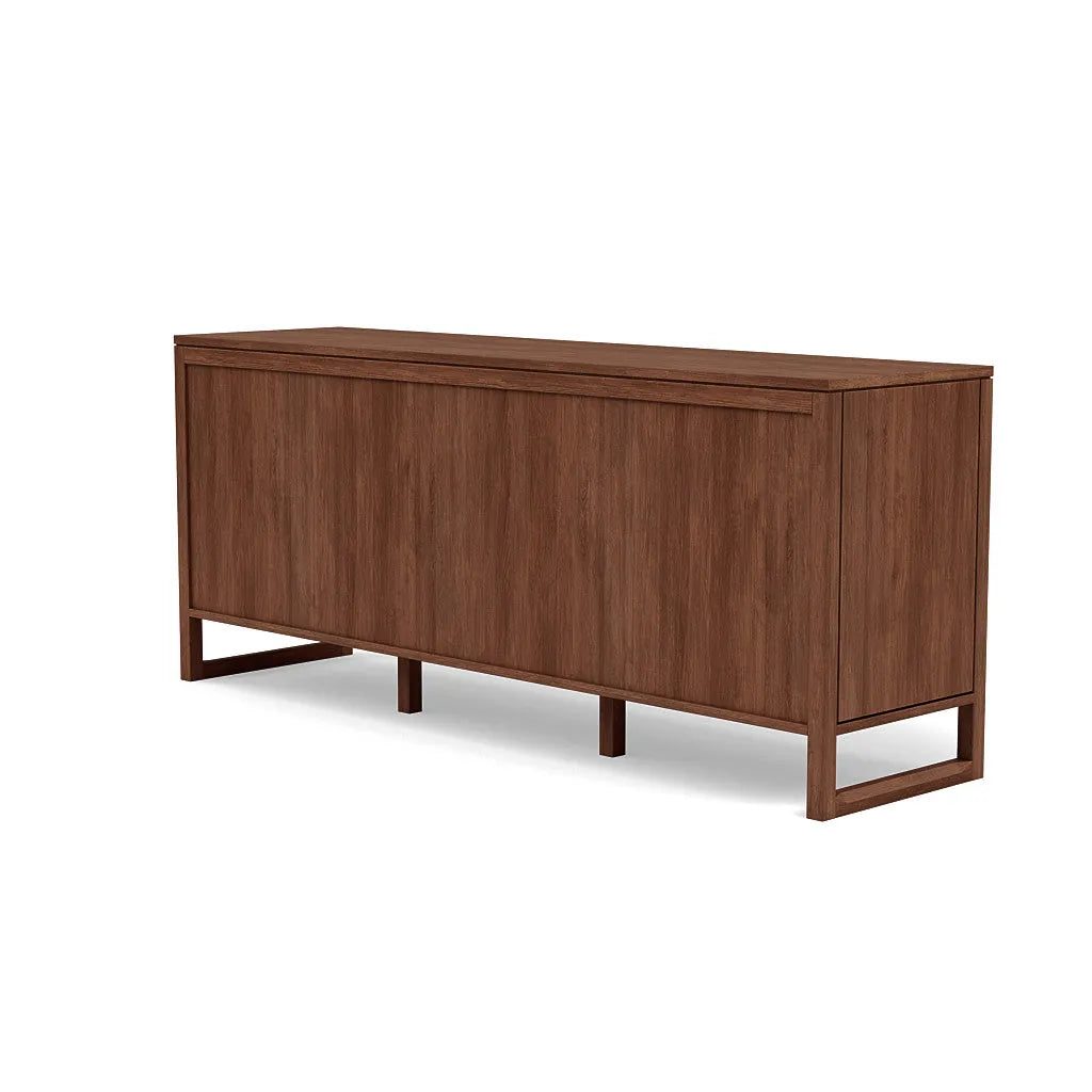 Bruno Dresser 9 Drawers 79" x 21" Solid American Walnut
