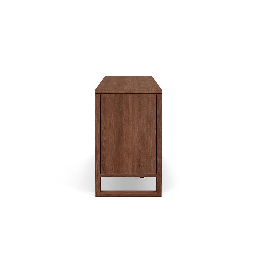 Bruno Dresser 9 Drawers 79" x 21" Solid American Walnut