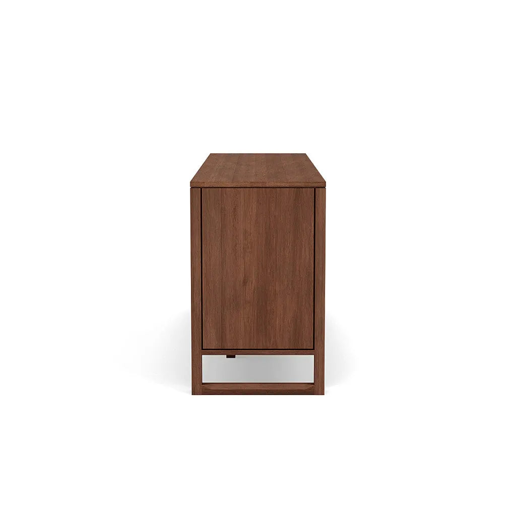 Bruno Dresser 9 Drawers 79" x 21" Solid American Walnut