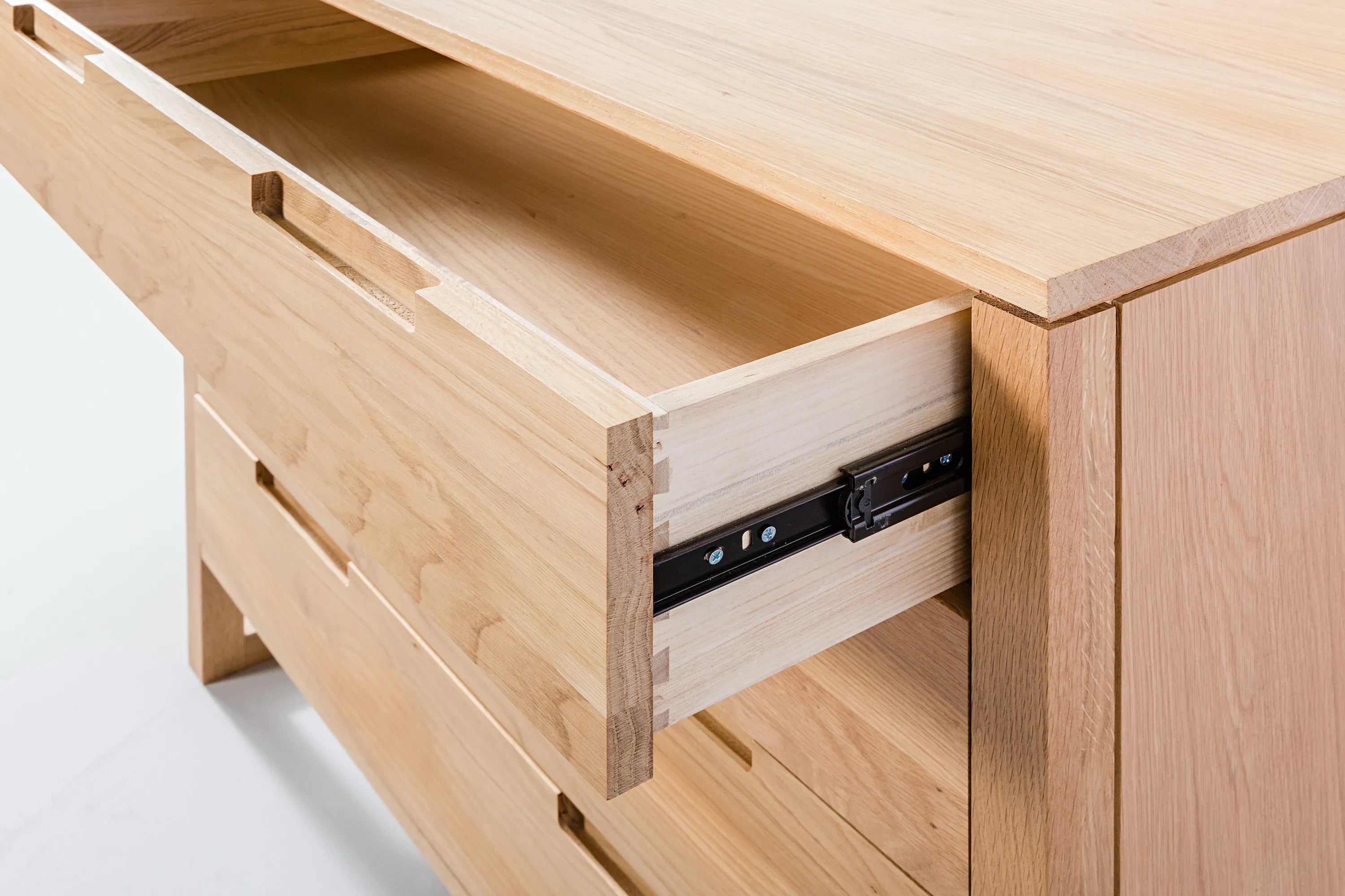 Bruno Dresser Solid American Oak