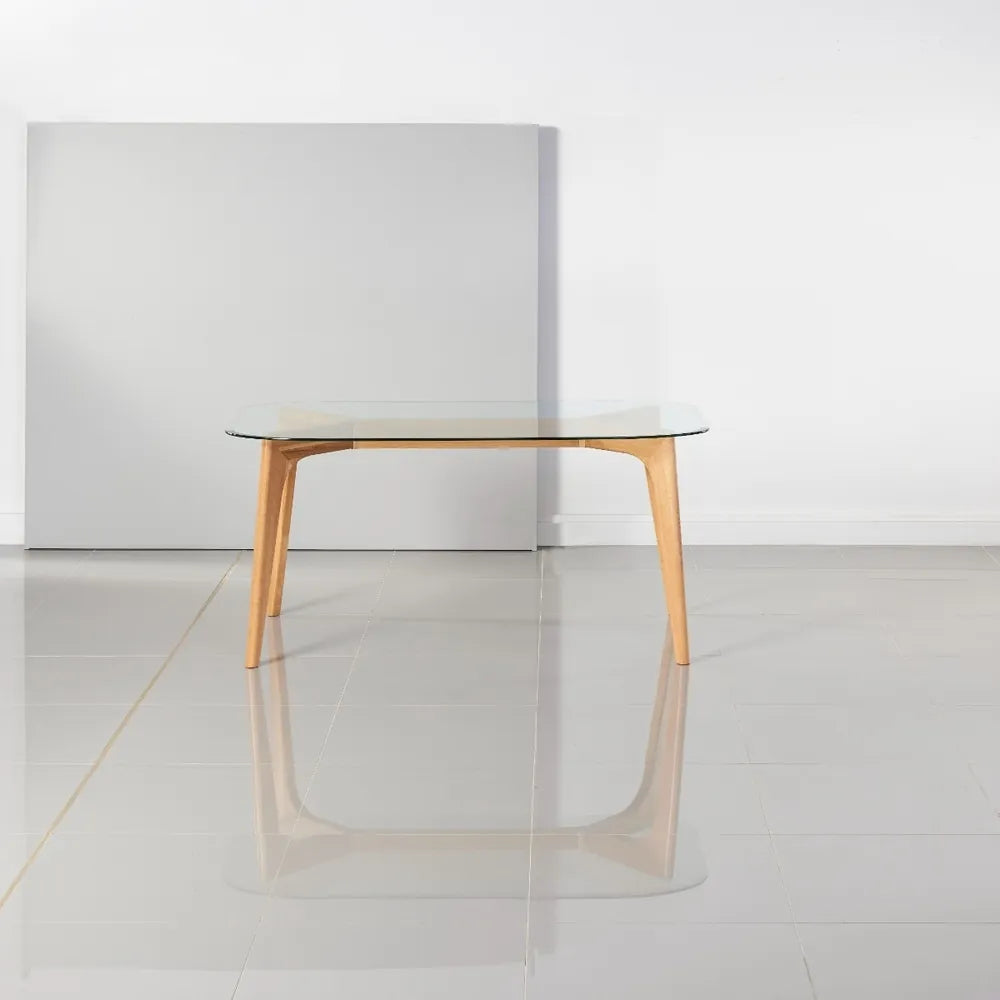 Hilda Dining Table 63" x 35" Solid American Oak