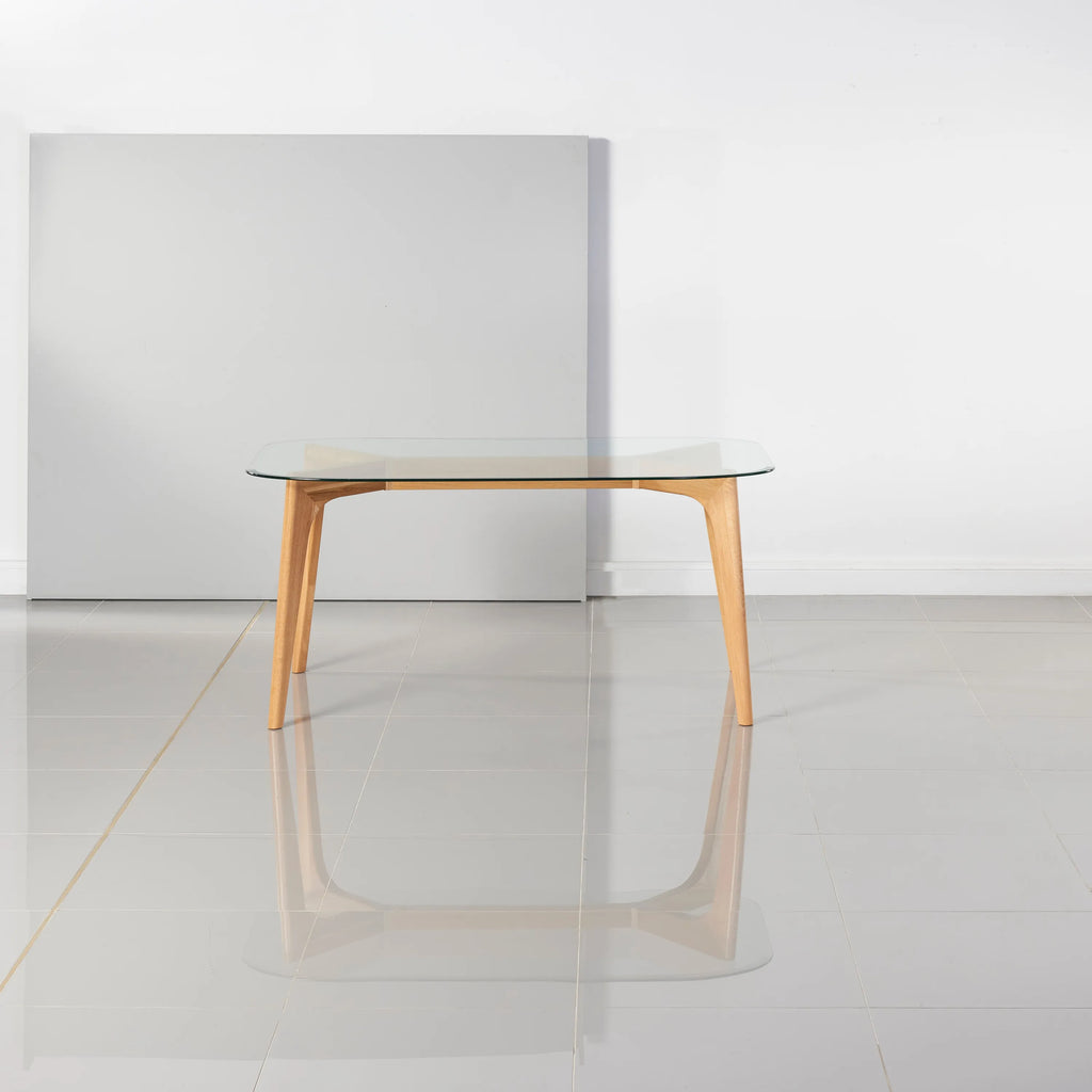 Hilda Dining Table 63" x 35" Solid American Oak