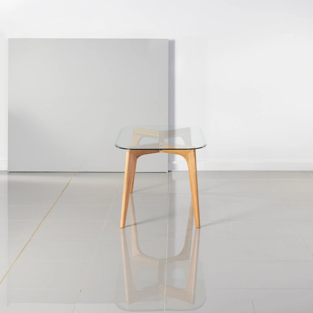 Hilda Dining Table 63" x 35" Solid American Oak
