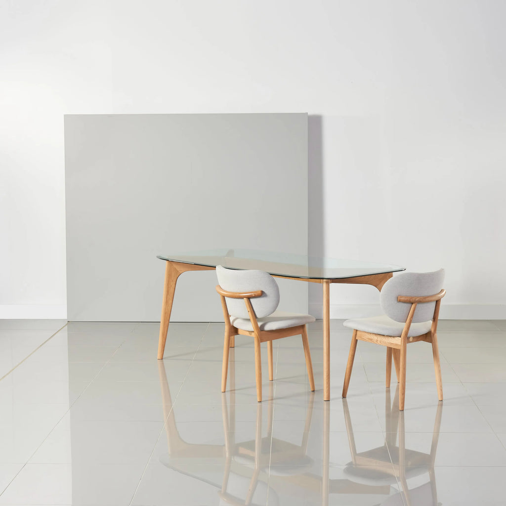 Hilda Dining Table 63" x 35" Solid American Oak
