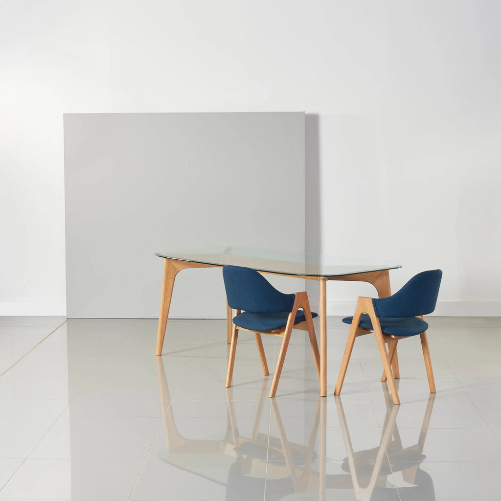 Hilda Dining Table 63" x 35" Solid American Oak