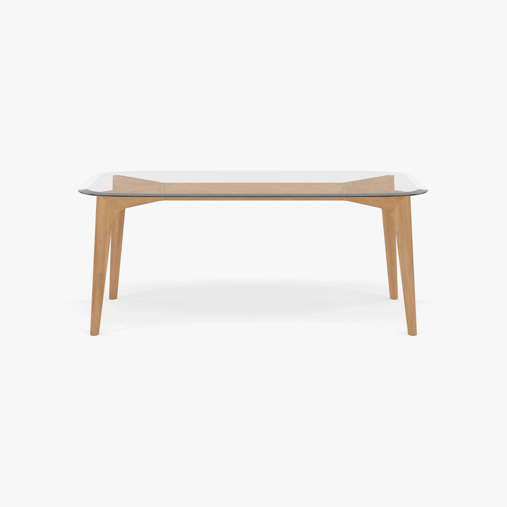 Hilda Dining Table 71" x 35" Solid American Oak