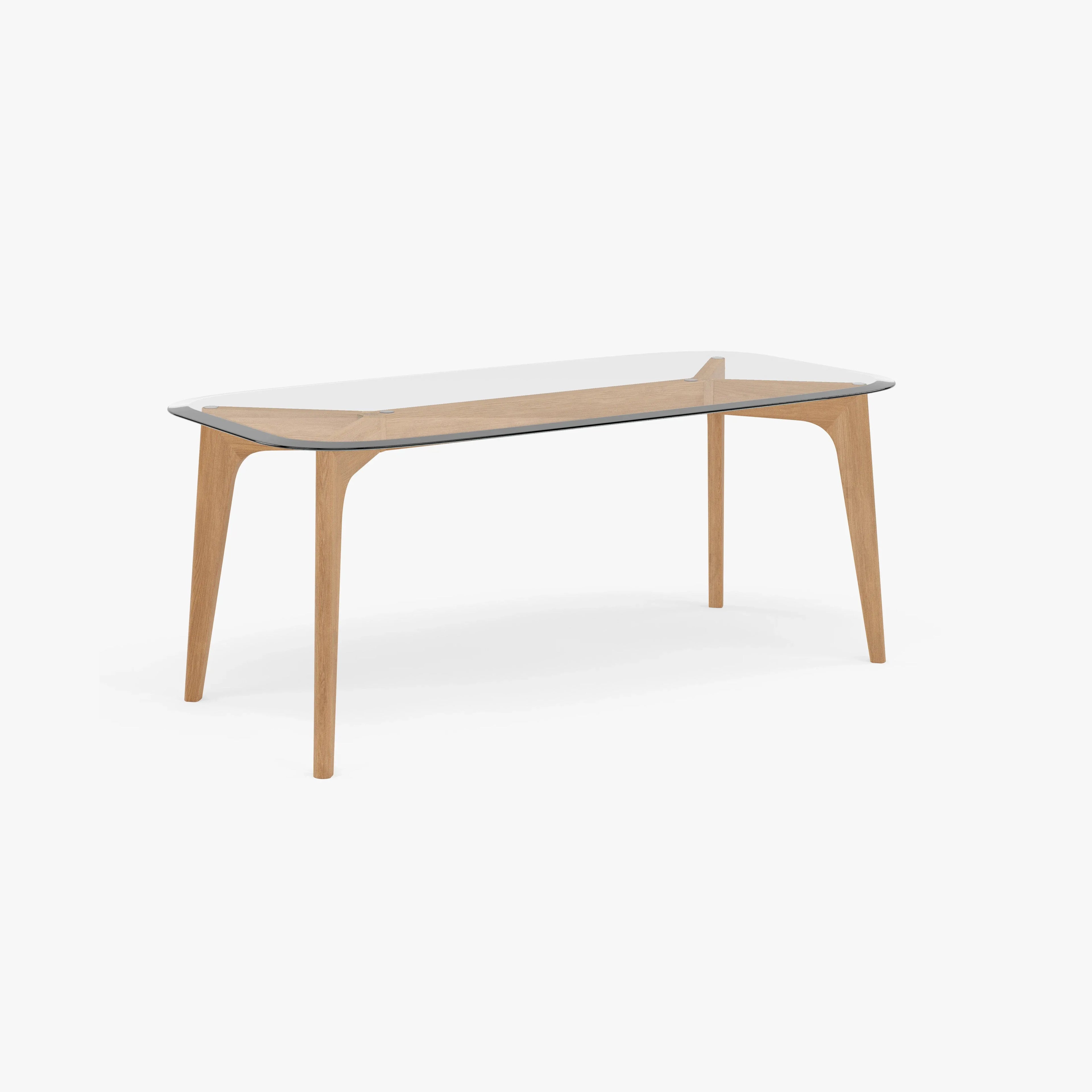Hilda Dining Table 71" x 35" Solid American Oak