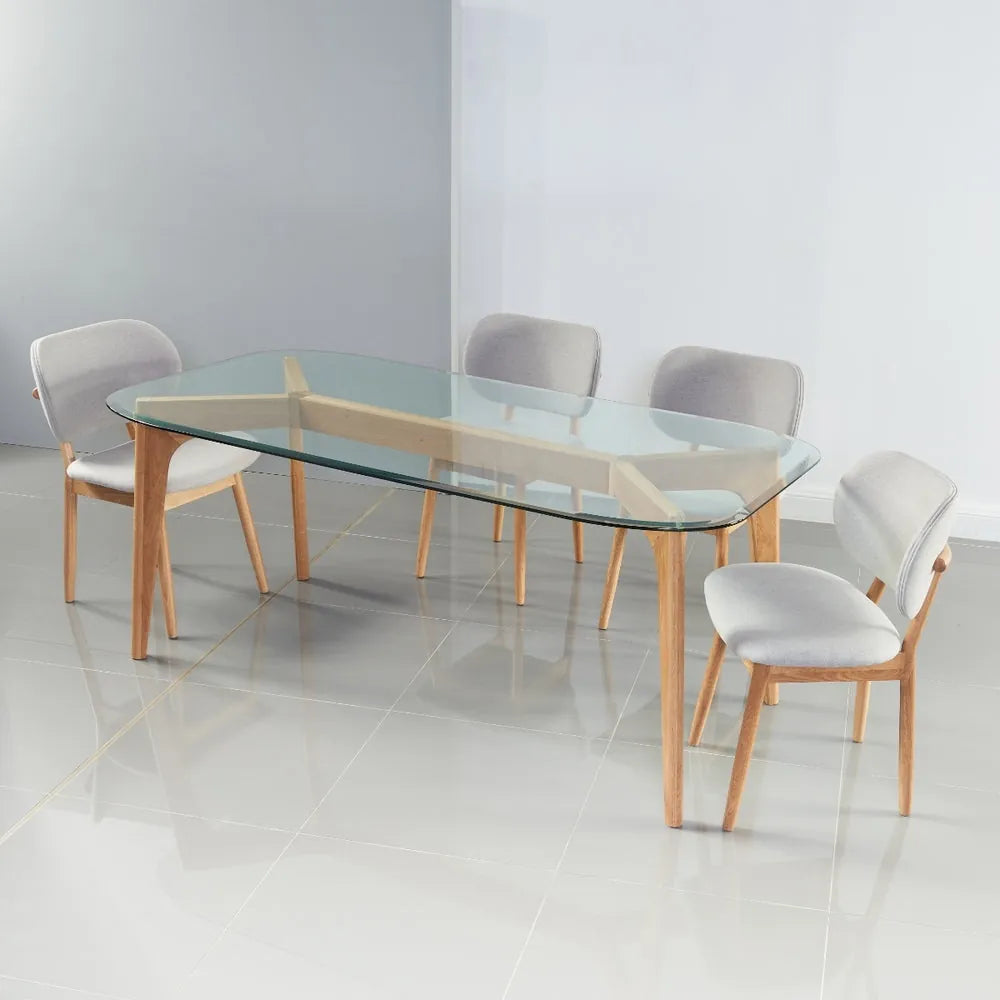 Hilda Dining Table 71" x 35" Solid American Oak