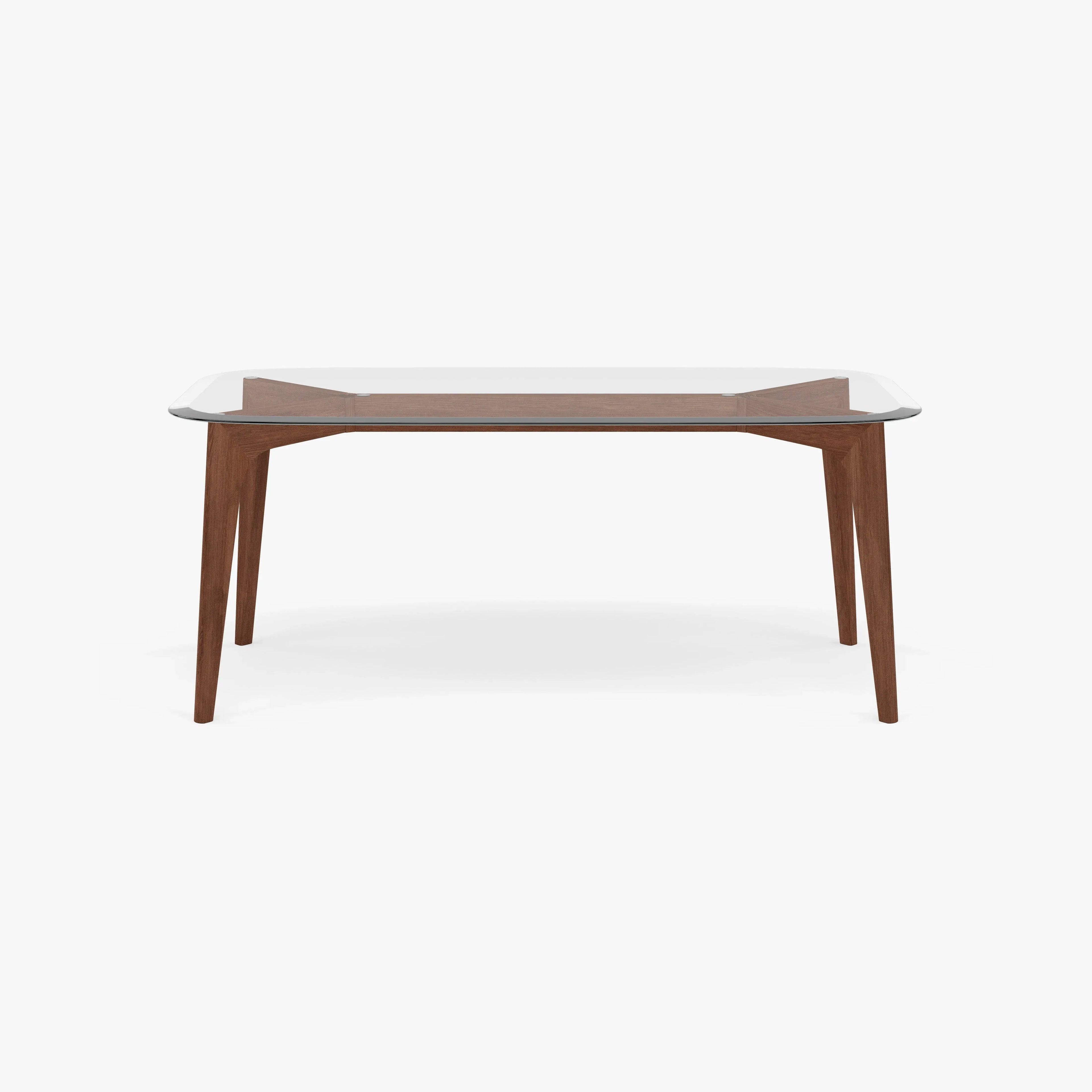 Hilda Dining Table 71" x 35" Solid American Walnut